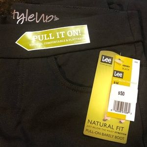 lee natural fit pants